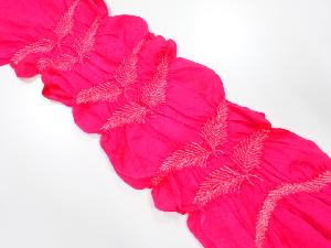 正絹　絞り　帯揚げ